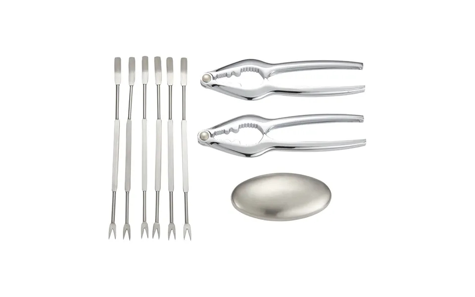 Dorre Skagen Shell Fish Set 9 Pieces Stainless Steel