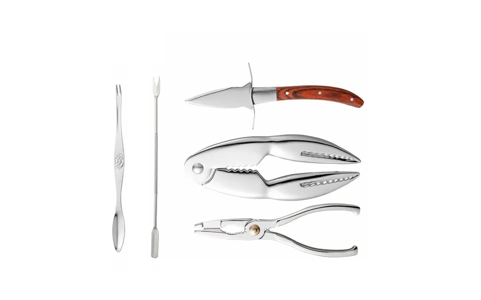 Dorre Skai Sea Food Set 15 Pieces Stainless Steel