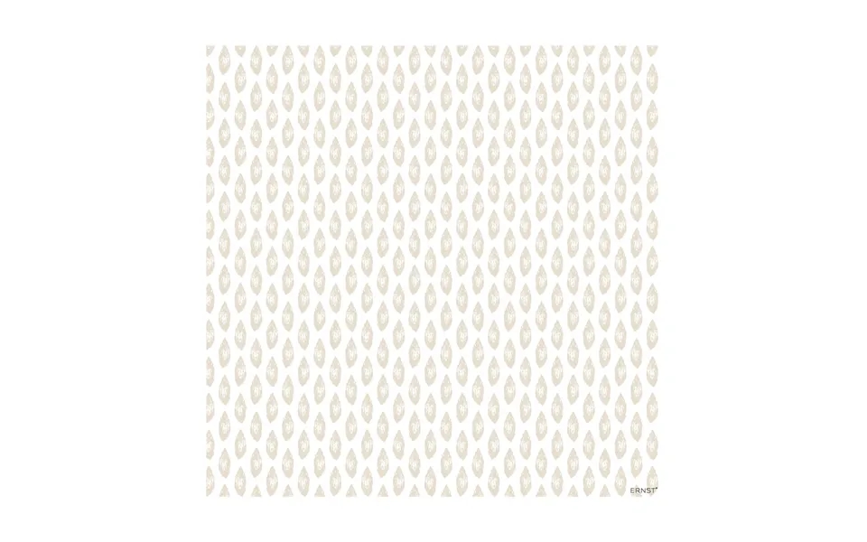 Ernst Ernst Napkin Almond 33x33 Cm 20-pack White-beige