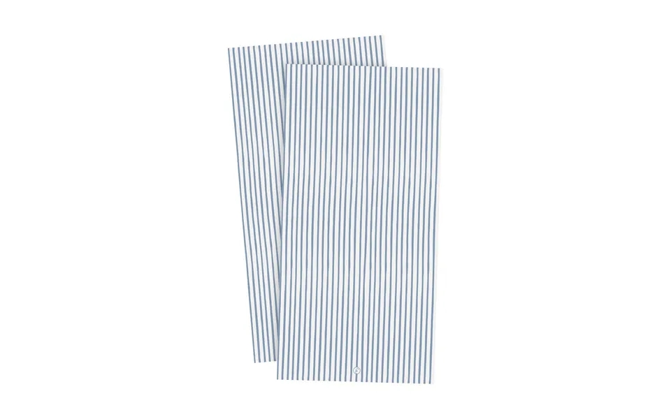 Ernst Ernst Napkin Striped 10x20 Cm 20-pack Light Blue-white