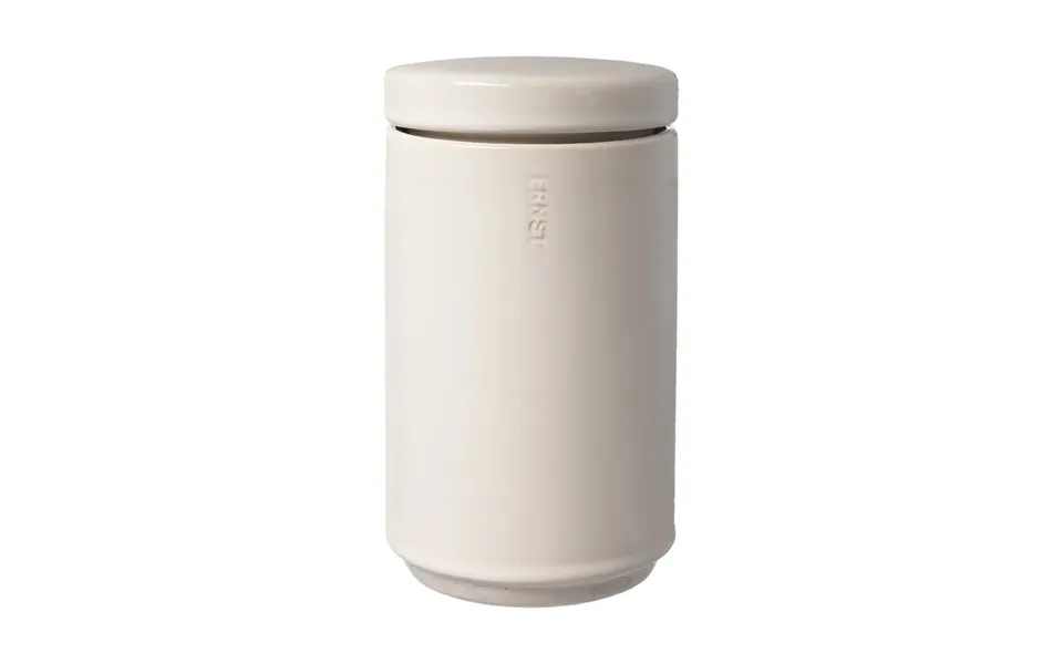 Ernst Ernst Storage Jar With Lid 19 Cm Natural White