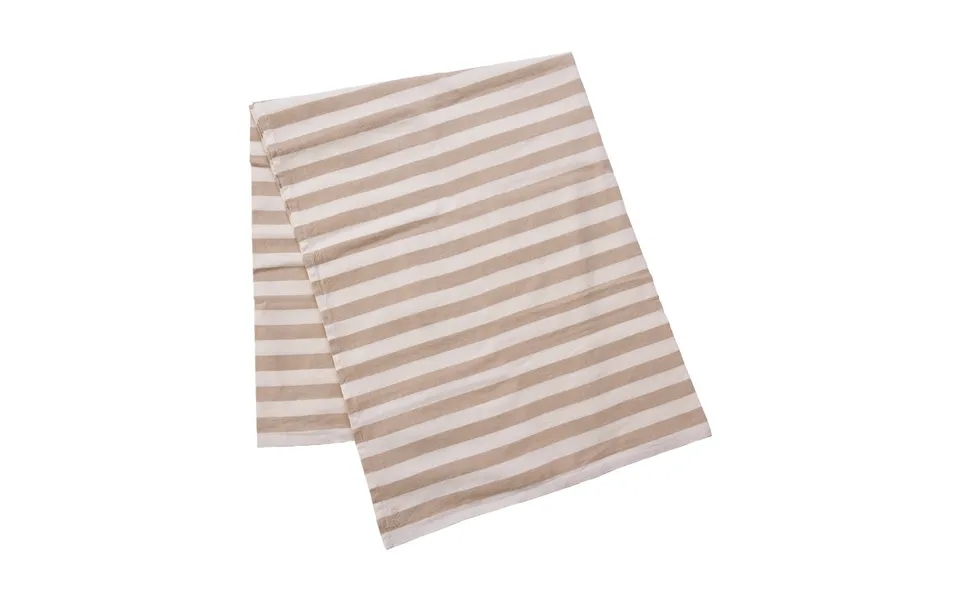 Ernst Ernst Tablecloth Striped 145x300 Cm Beige-white