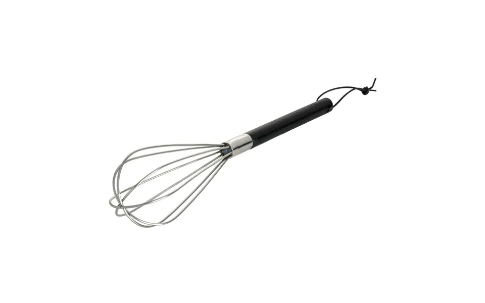 Ernst Ernst Whisk With Wooden Handle Black