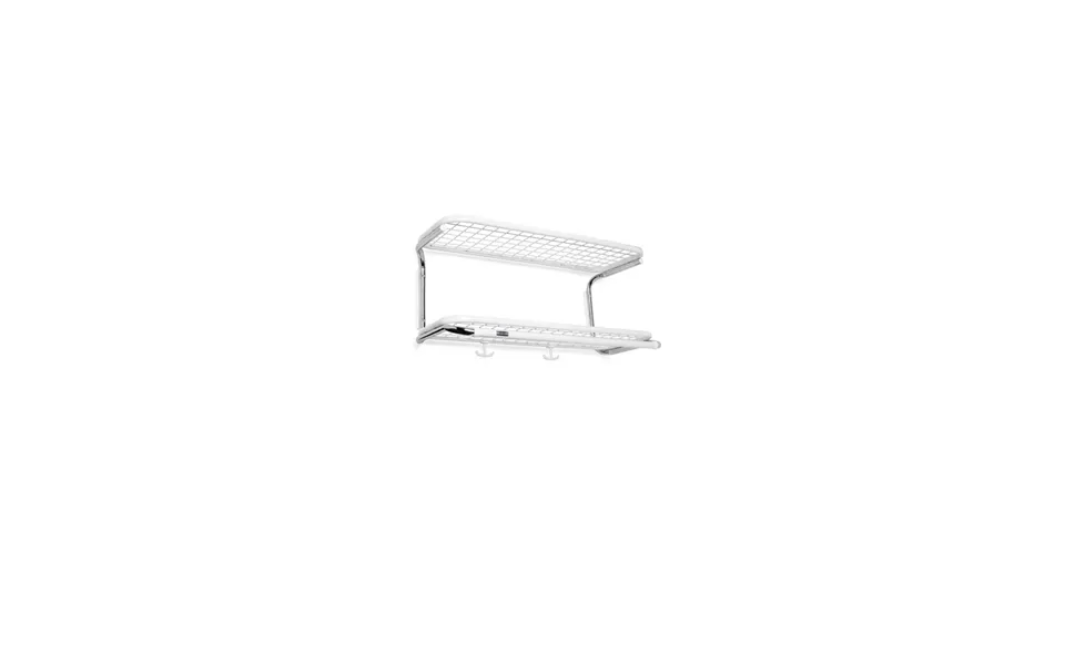 Essem Design Classic 650 Hat Shelf White Chrome - 2 Levels