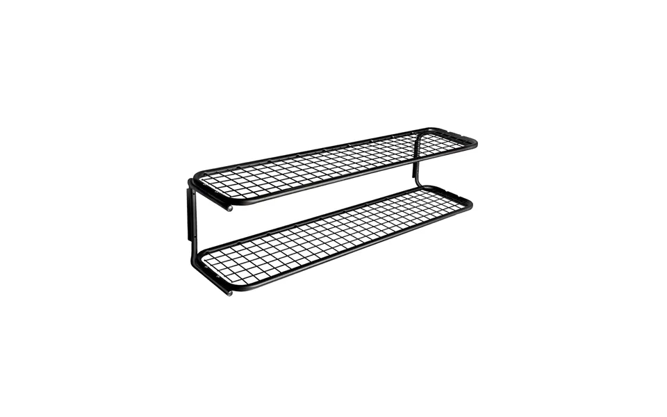 Essem Design Classic 650 Shoe Shelf Black Black - 2 Levels
