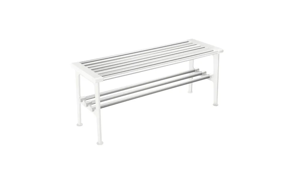Essem Design Nostalgi Bench 100 Cm Aluminium-white