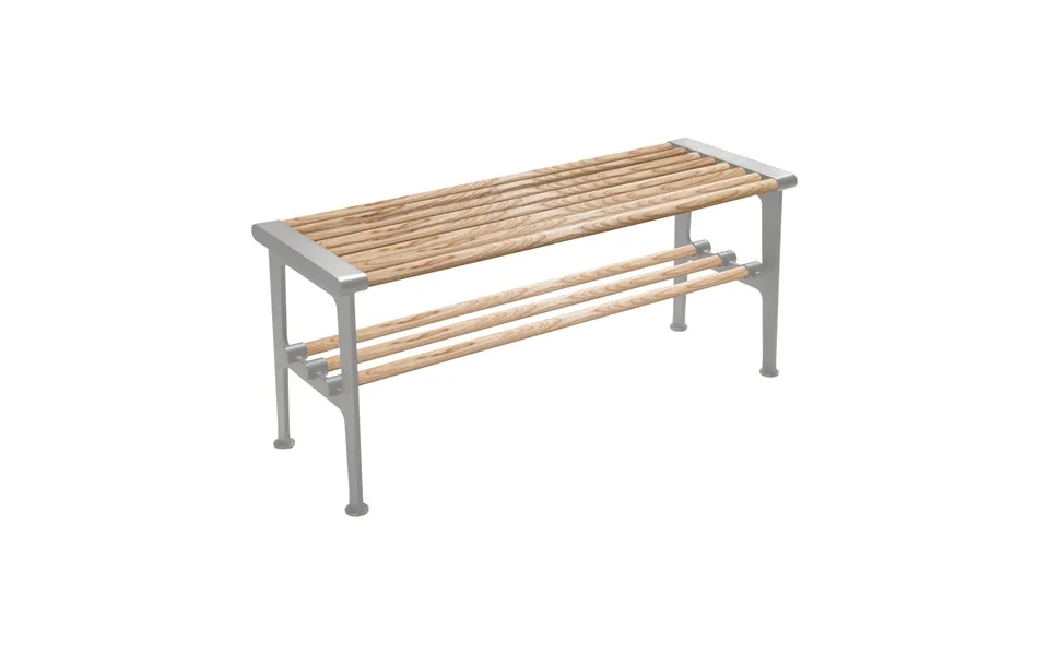 Essem Design Nostalgi Bench 100 Cm Ash-aluminium