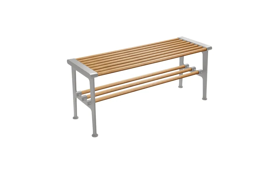 Essem Design Nostalgi Bench 100 Cm Oak-aluminium