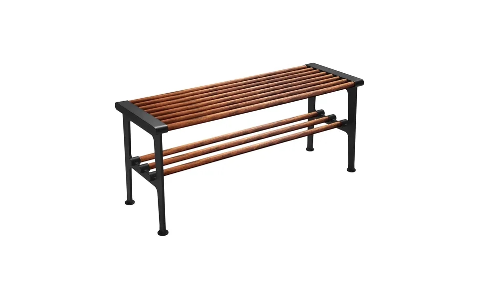 Essem Design Nostalgi Bench 100 Cm Walnut-black