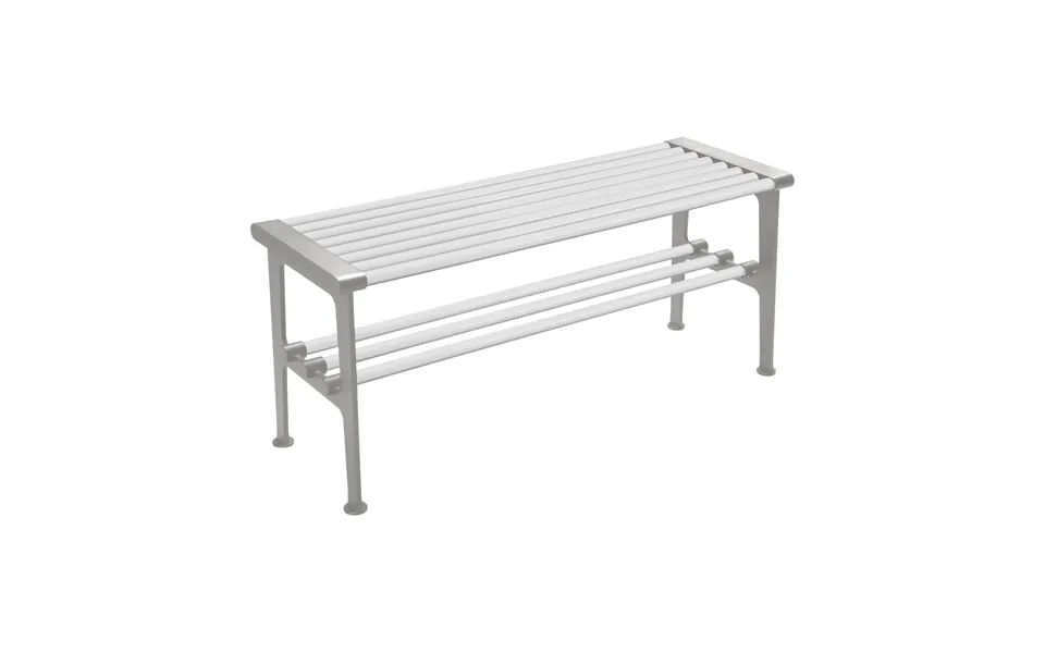 Essem Design Nostalgi Bench 100 Cm White-aluminium