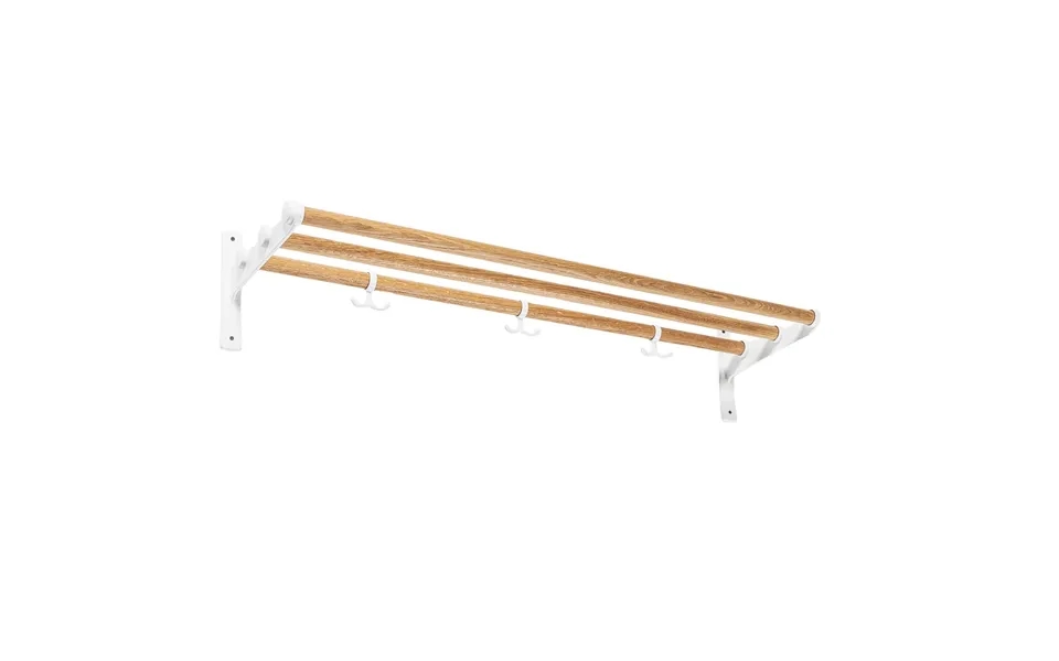 Essem Design Nostalgi Hat Shelf Shoe Shelf Oak - White