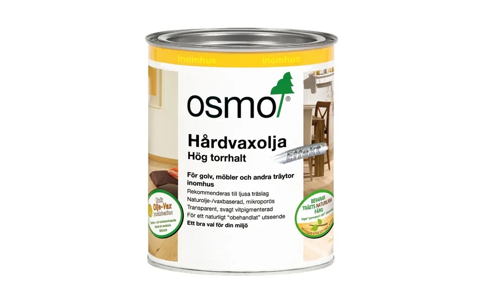 Ethnicraft Osmo Hardwax Oil For Oak White 750 Ml