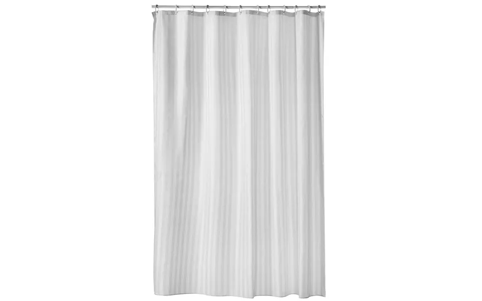 Etol Design Jacquard Shower Curtain White 180x200 Cm