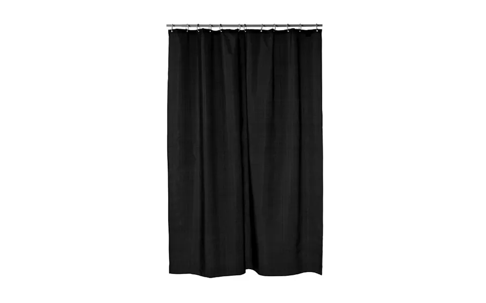 Etol Design Match Shower Curtain Black
