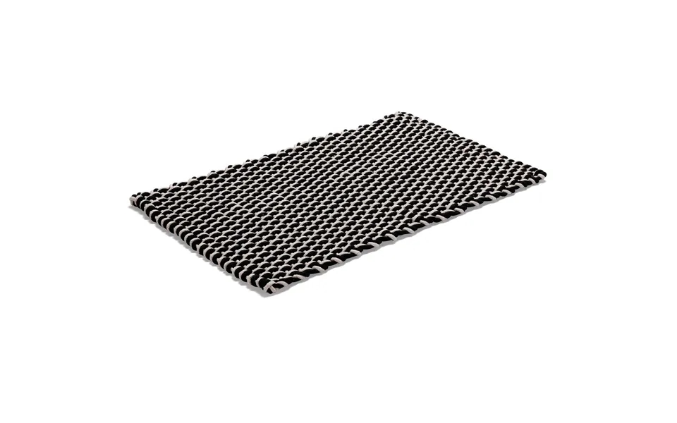 Etol Design Rope Rug Black 50x80 Cm