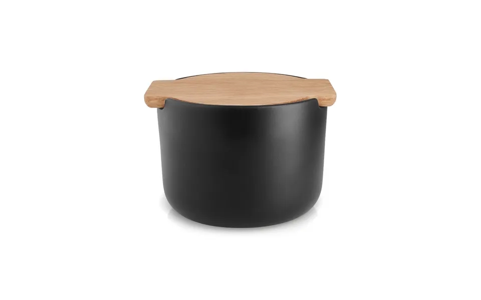 Eva Solo Nordic Kitchen Salt Jar With Lid Black