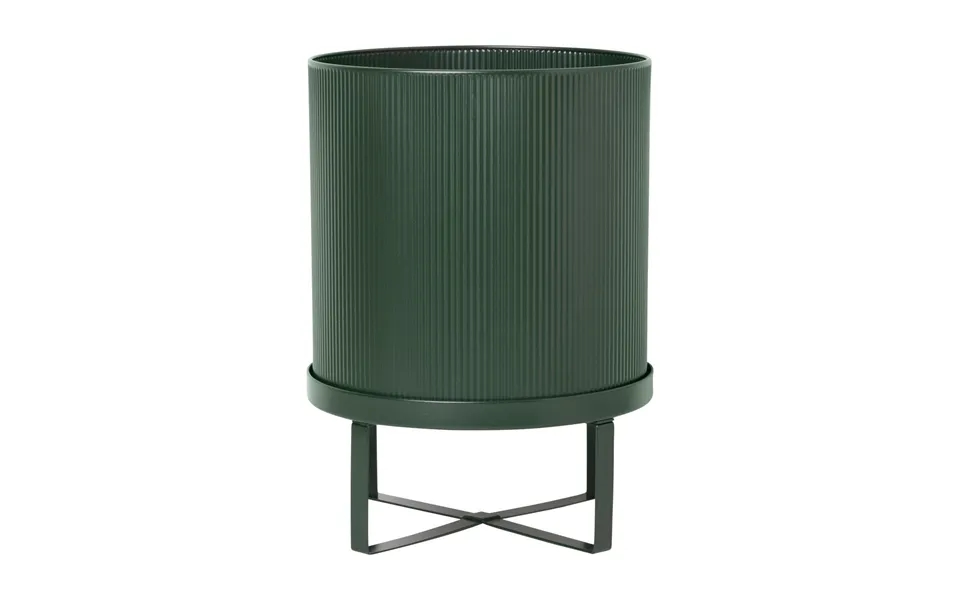 Ferm Living Bau Flower Pot Large Ø28 Cm Dark Green