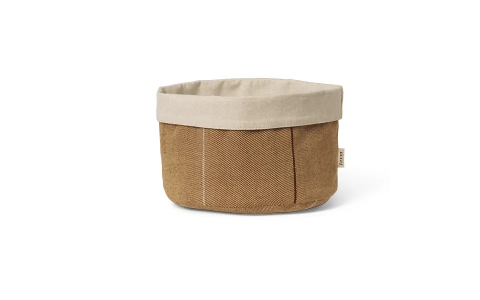 Ferm Living Ito Kitchen Basket Bread Bin Ø23 Cm Natural-straw