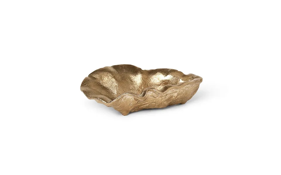 Ferm Living Oyster Decoration Bowl 10.5 Cm Brass
