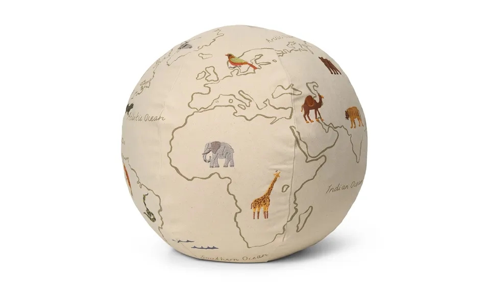 Ferm Living The World Sit Pouf Off White