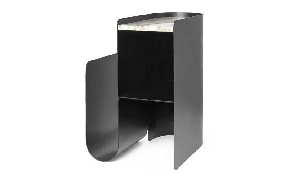 Ferm Living Vault Side Table 40,2x33,4x50 Cm Black