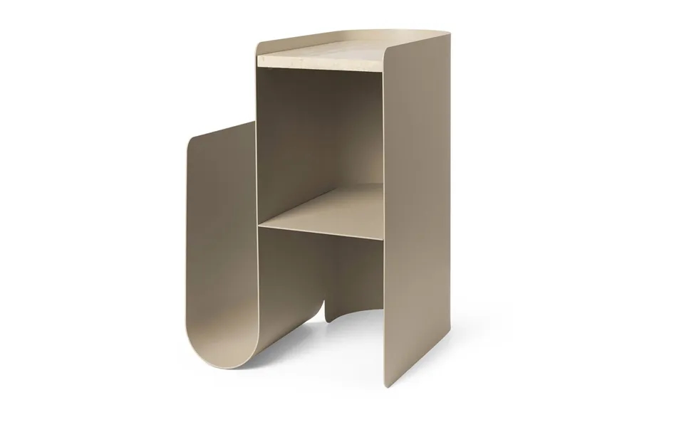 Ferm Living Vault Side Table 40,2x33,4x50 Cm Cashmere