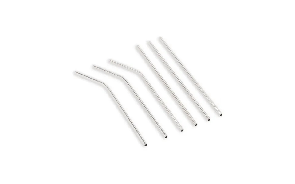 Funktion Function Straws 6 Pieces Stainless Steel