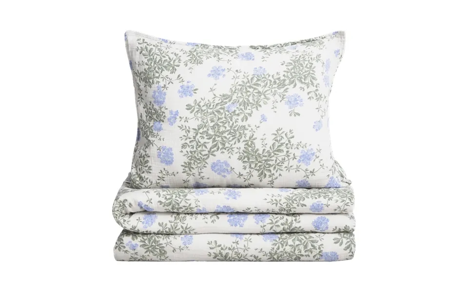 Garbo&friends Plumbago Muslin Bed Set 140x200 Cm 50x75 Cm