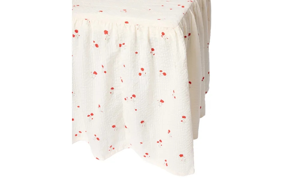 Garbo&friends Poppy Seersucker Bed Skirt 180x200x53 Cm