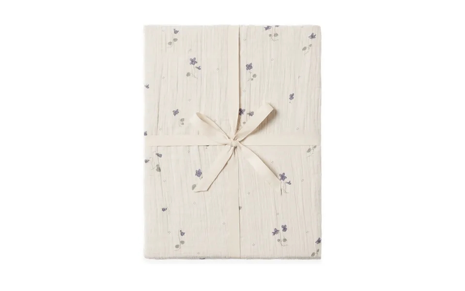 Garbo&friends Viola Muslin Fitted Sheet 60x120x20 Cm