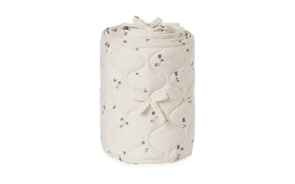 Garbo&friends Viola Satin Quilted Crib Bumper 30x360 Cm