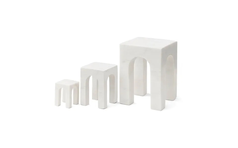 Gejst Arkis Book End 3 Pieces White