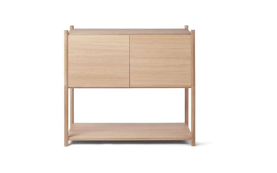 Gejst Sceene Bookcase C Light Oak
