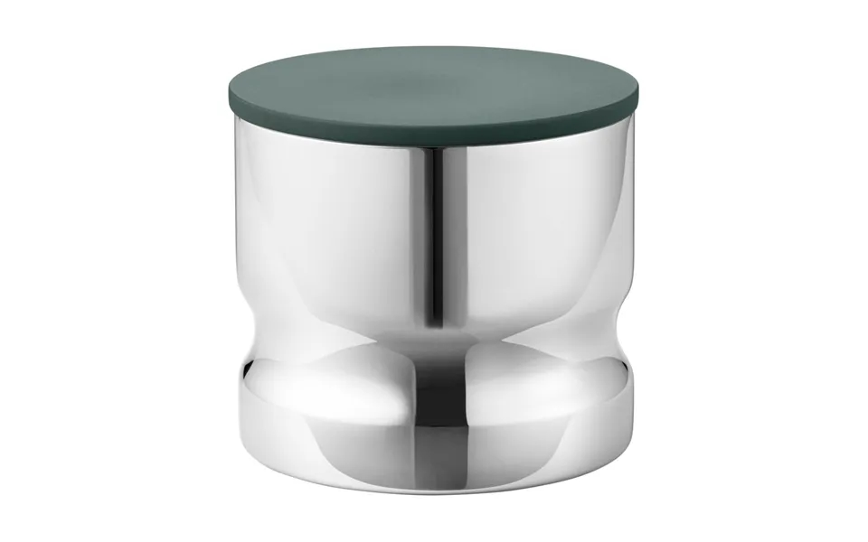 Georg Jensen Alfredo Storage Container Mini 0,5 L Stainless Steel-green