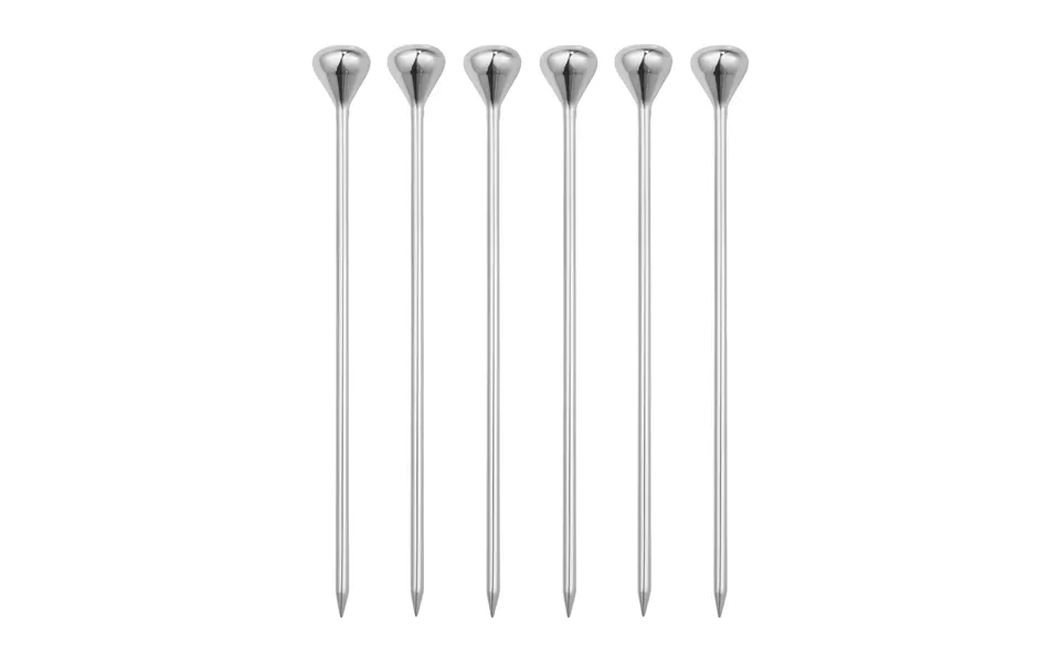 Georg Jensen Sky Cocktail Stick 6-pack Stainless Steel