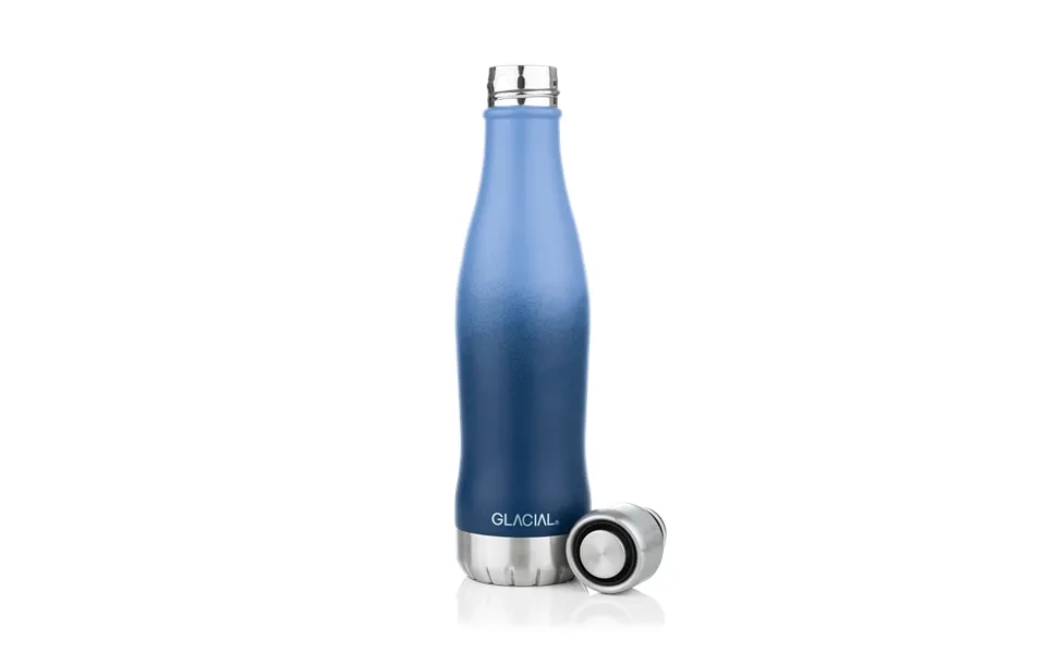 Glacial Glacial Water Bottle Active 400 Ml Blue Fade
