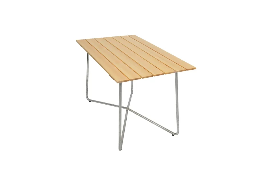 Grythyttan Stålmöbler B25a Table Pine Oil-hot-dip Galvanized