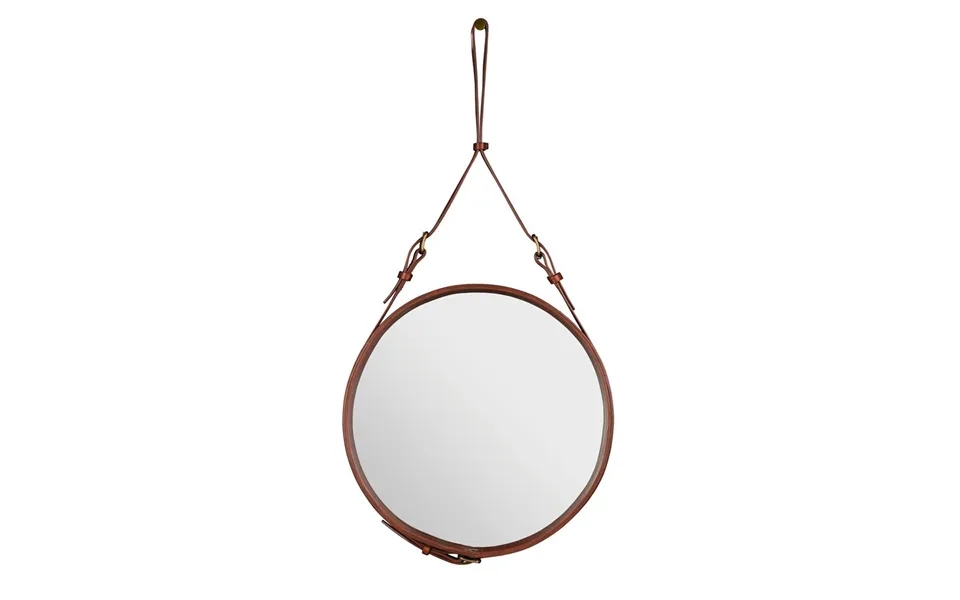 Gubi Adnet Circulaire Mirror S Brown