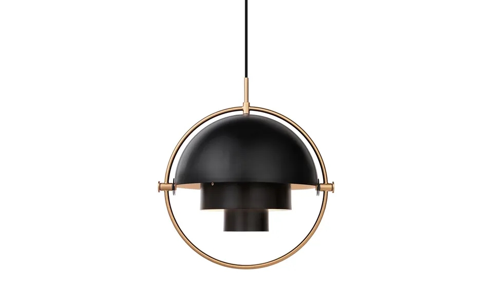 Gubi Multi-lite Ceiling Lamp Brass-coal Black