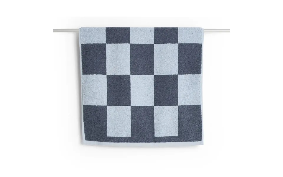 Hay Check Bathroom Rug 50x90 Cm Steel Blue
