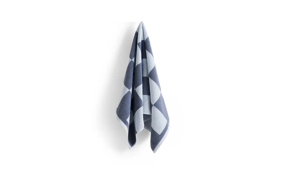 Hay Check Towel 50x90 Cm Steel Blue