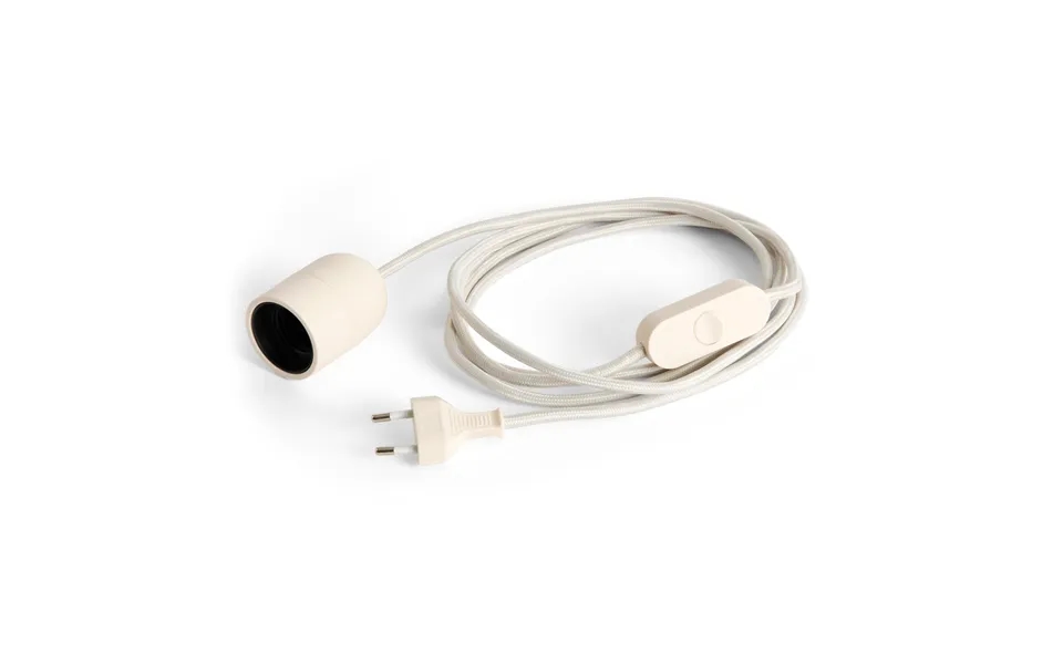 Hay Common Table Lamp Cord Ø4,5 Cm Clay White