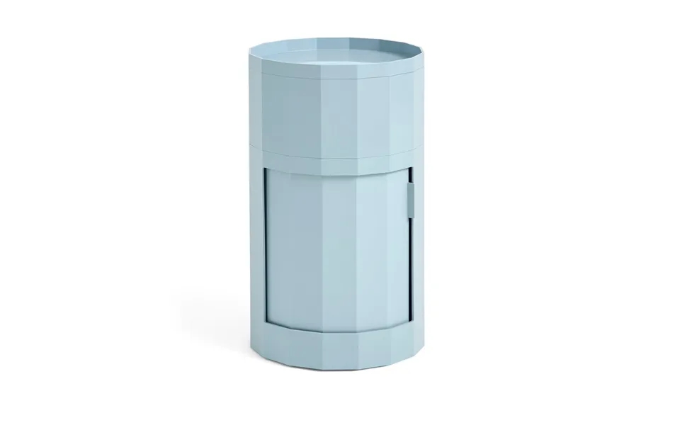 Hay Facet Cabinet High Side Table 66 Cm Misty Blue