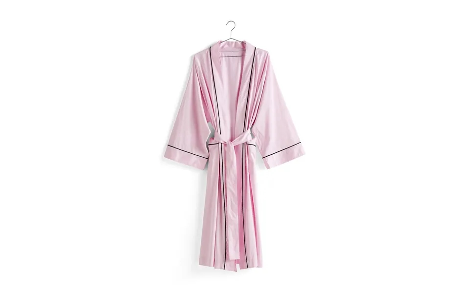 Hay Outline Bathrobe Soft Pink