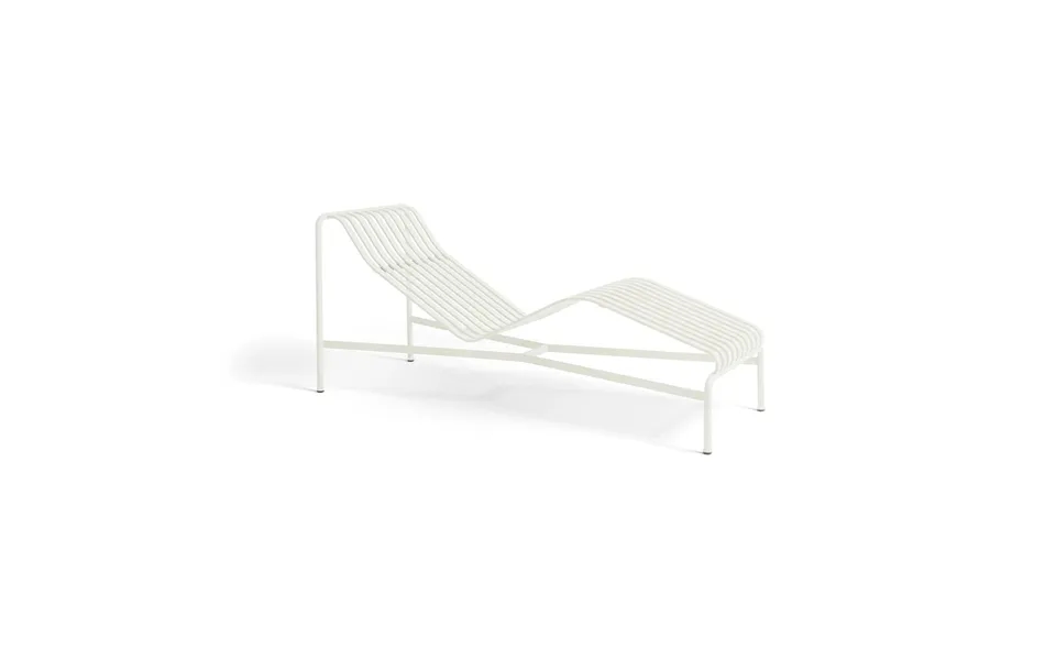 Hay Palissade Chaise Lounge Cream White