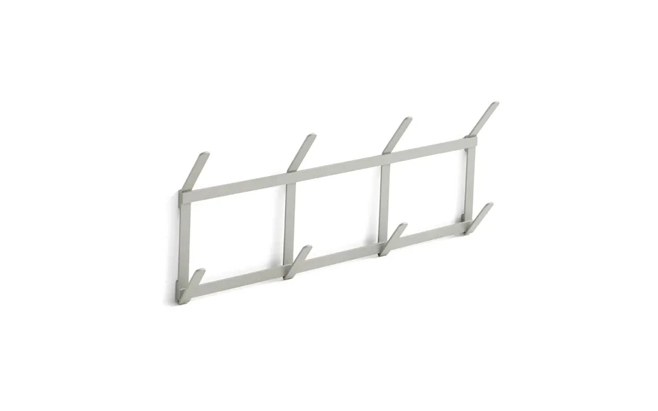 Hay Tape Coat Hook Small Metallic Grey