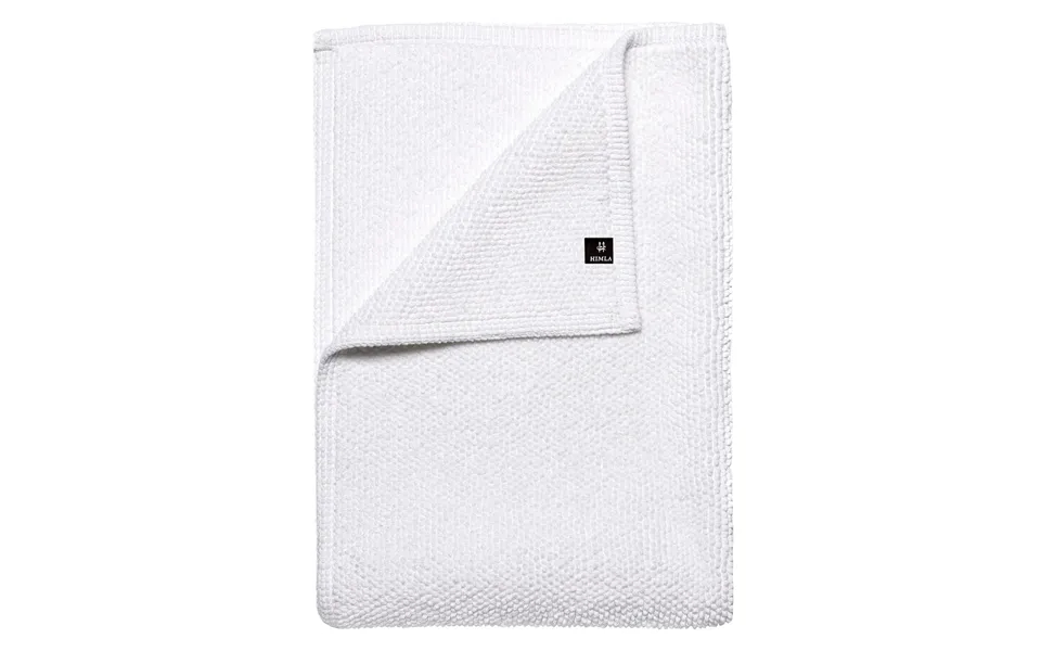 Himla Max Bathroom Rug 60x90 Cm White White