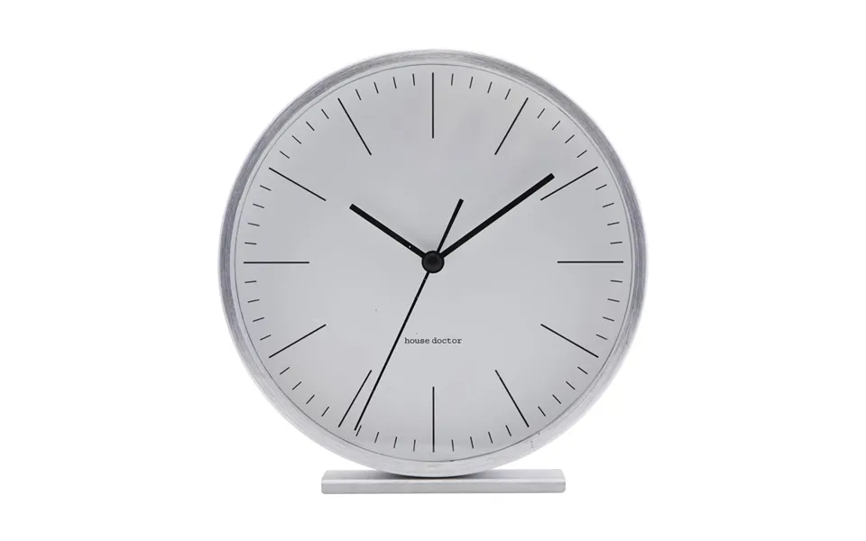 House Doctor Hannah Table-top Clock 15 Cm Silver