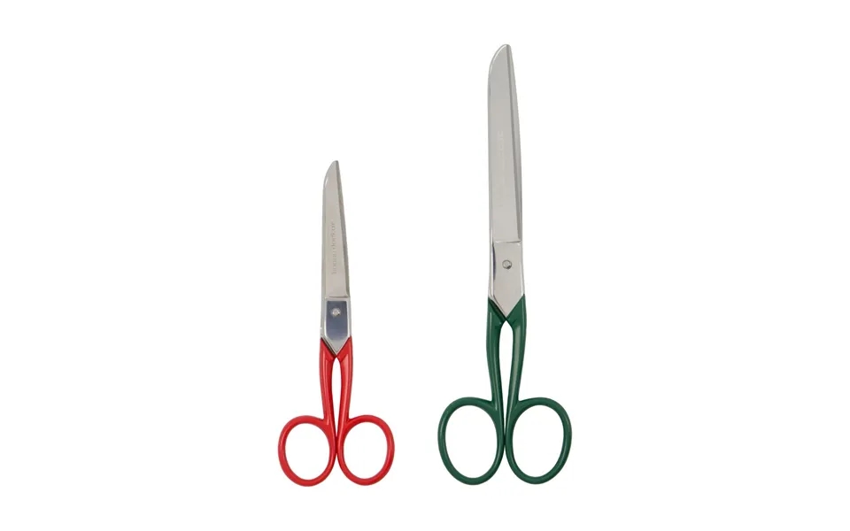 House Doctor House Doctor Scissors 2 Pieces Red - Green