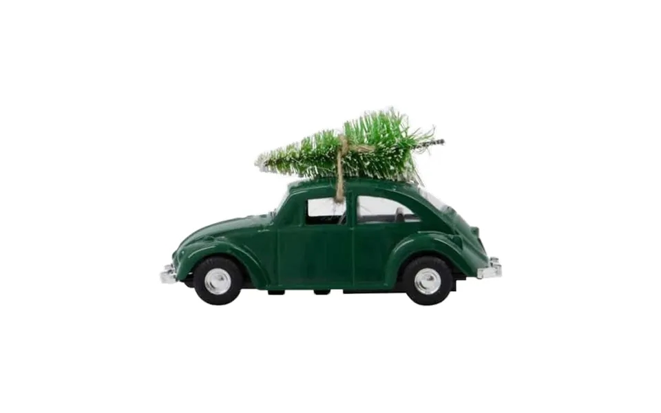 House Doctor Mini Xmas Car Green